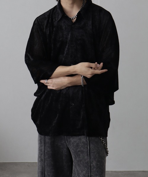 welise/ウェライズ】リッチベルベットシアーファブリック ハーフ
