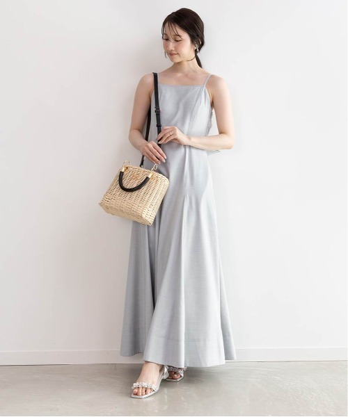 RANDA(ランダ)の「カップインバックリボンキャミワンピース(ワンピース・レディース・ブルー/グレー/ブラウン・1/0)」の14枚目の写真