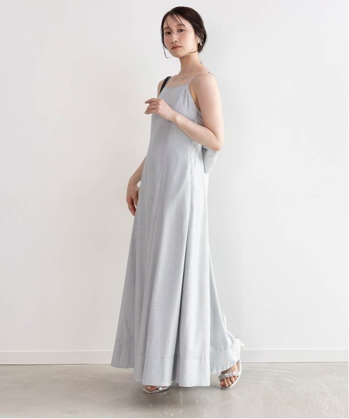RANDA(ランダ)の「カップインバックリボンキャミワンピース(ワンピース・レディース・ブルー/グレー/ブラウン・1/0)」の15枚目の写真