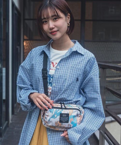 KiU（キウ）の「KiU/キウ 　300D FRONT POCKET MINI SHOULDER BAG（ショルダーバッグ・レディース・その他2/その他5/ダークグリーン/ブラック/その他4/その他8・FREE）」の16枚目の写真