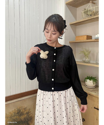 Miffy（ ミッフィー）の「miffy マスコット付シアーカーディガン（カーディガン/ボレロ）」