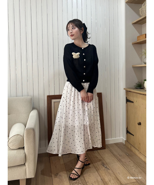 miffy マスコット付シアーカーディガン（カーディガン/ボレロ）｜Miffy