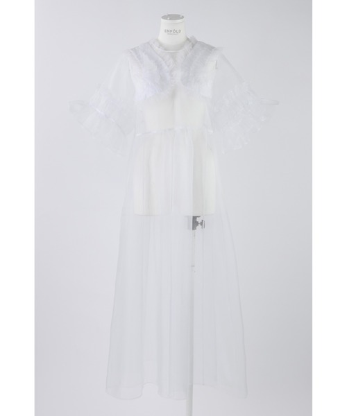 Clearオーガンジーデコラティブドレス（ドレス）｜ENFOLD
