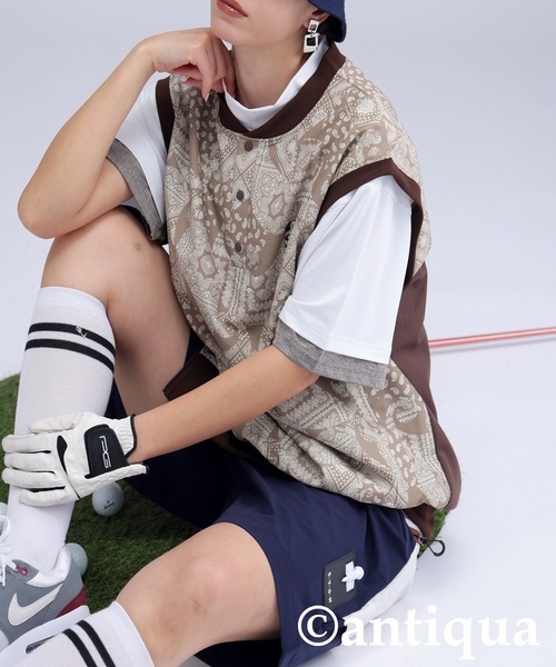 antiqua(アンティカ)の「【STCH】ハーフパンツ(その他パンツ・レディース・ブルー系その他/ブラック系その他・LXL/ML)」の13枚目の写真