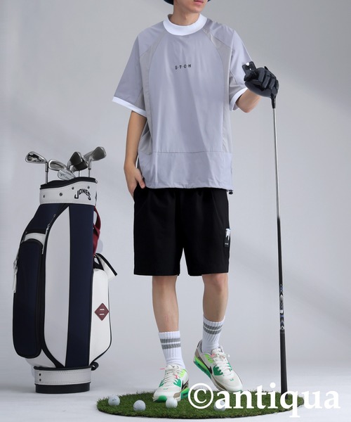 antiqua(アンティカ)の「【STCH】ハーフパンツ(その他パンツ・レディース・ブルー系その他/ブラック系その他・LXL/ML)」の5枚目の写真