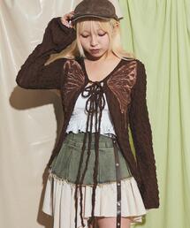 dispark | DISPARK/バタフライカットフリルカーディガン(カーディガン/ボレロ)