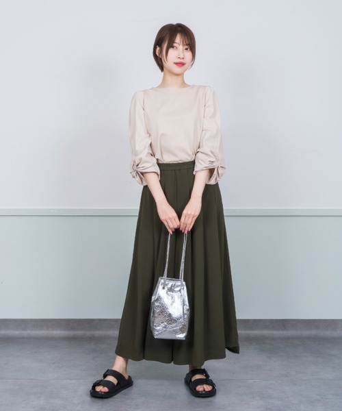 marco masi（マルコマージ）の「【MARCO MASI/マルコ・マージ】巾着　ショルダーバッグ　バケツバッグ（ショルダーバッグ・レディース・シルバー/ブラック・FREE）」の17枚目の写真