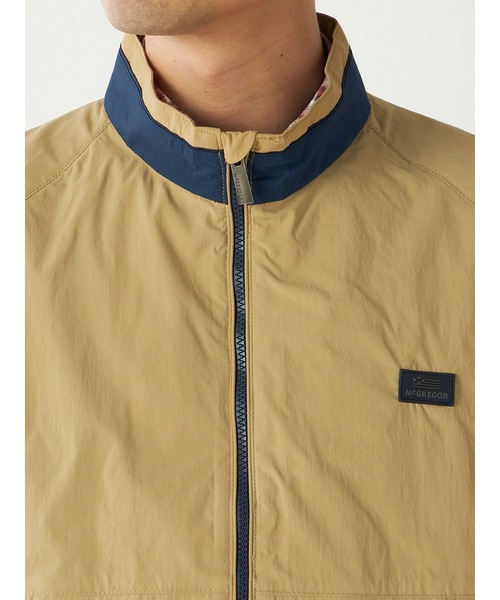 McGREGOR（マックレガー）の「タイプライターブルゾン（ブルゾン・メンズ・ベージュ/ネイビー・L/M）」の7枚目の写真