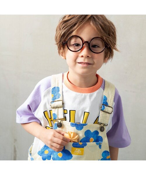 BREEZE（ブリーズ）の「【Im Jelly！】配色ラグランカラバリ半袖Tシャツ_ジュニア対応（Tシャツ/カットソー・キッズ・ブルー/ラベンダー/ミント/ピンク・80/90/100/110/120/130/140）」の20枚目の写真