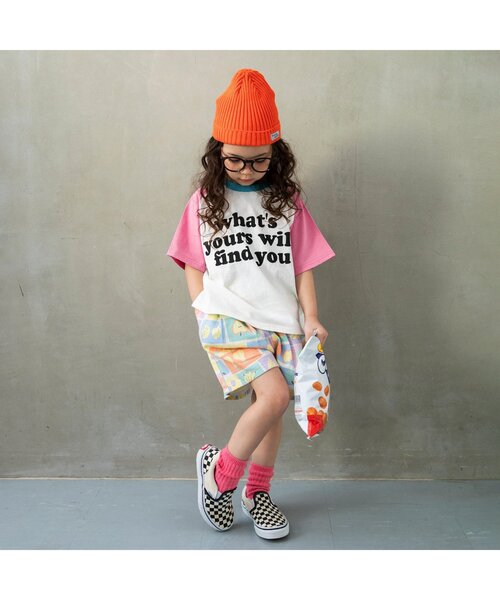 BREEZE（ブリーズ）の「【Im Jelly！】配色ラグランカラバリ半袖Tシャツ_ジュニア対応（Tシャツ/カットソー・キッズ・ブルー/ラベンダー/ミント/ピンク・80/90/100/110/120/130/140）」の19枚目の写真