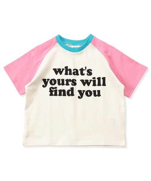 BREEZE（ブリーズ）の「【Im Jelly！】配色ラグランカラバリ半袖Tシャツ_ジュニア対応（Tシャツ/カットソー・キッズ・ブルー/ラベンダー/ミント/ピンク・80/90/100/110/120/130/140）」の9枚目の写真