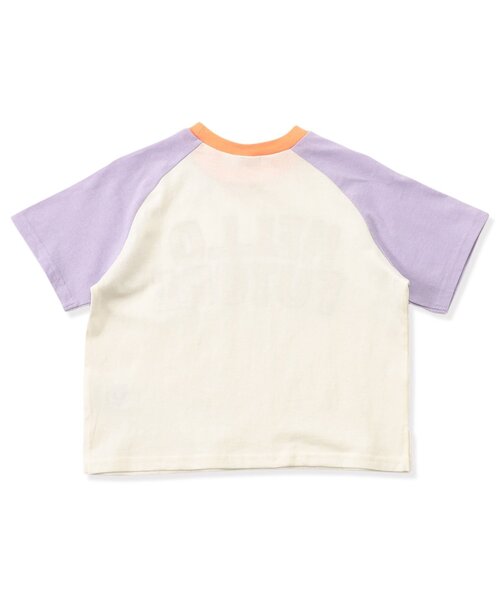 BREEZE（ブリーズ）の「【Im Jelly！】配色ラグランカラバリ半袖Tシャツ_ジュニア対応（Tシャツ/カットソー・キッズ・ブルー/ラベンダー/ミント/ピンク・80/90/100/110/120/130/140）」の11枚目の写真