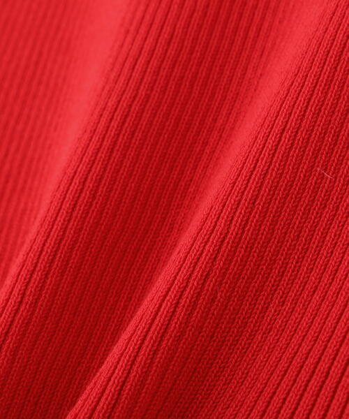 FREE'S MART(フリーズマート)の「◆2WAYオフショルスカラップニット(ニット/セーター・レディース・レッド/ブラック/ホワイト/ブルー・FREE)」の14枚目の写真