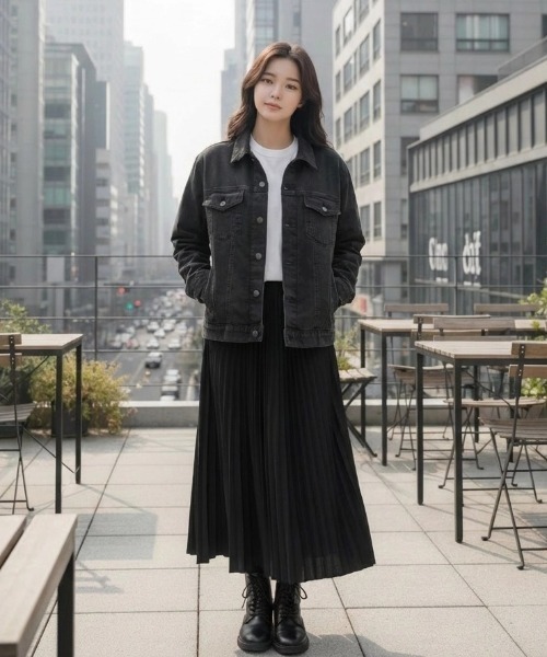 HANES(ヘインズ)の「Hanes/へインズ 3rd-TYPE DENIM JACKET/レギュラーフィット ストレッチ デニムジャケット/Gジャン/レディース メンズ(デニムジャケット・メンズ・ブルー/サックスブルー/ネイビー/ブラック・L/M/S/LL)」の6枚目の写真