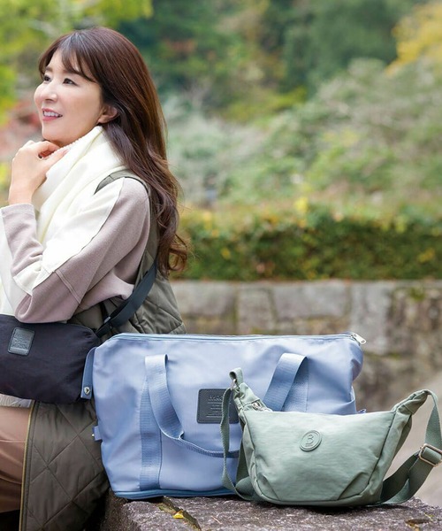 BARCOS（バルコス）の「【BARCOS/バルコス】軽量ボディバッグ（ボディバッグ/ウエストポーチ・レディース・ベージュ/ブラック・ONE SIZE）」の8枚目の写真