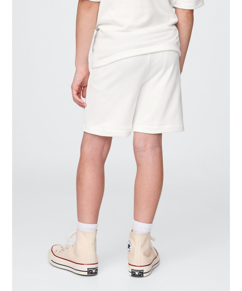 GAP ホワイト トレーナー・ショートパンツ セットアップ L GAP パンツ GAPロゴ ショートパンツ(ユニセックス) : ZOZOTOWN