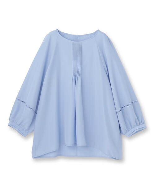 ブラウス シャツ 「夏SALE／E‐QUALITY／手洗い可」ピンタックブラウス レディース Reflect ブラウス シャツ 「夏SALE／E‐QUALITY／手洗い可