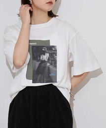 hunch コンパクトスムース フォトTシャツ
