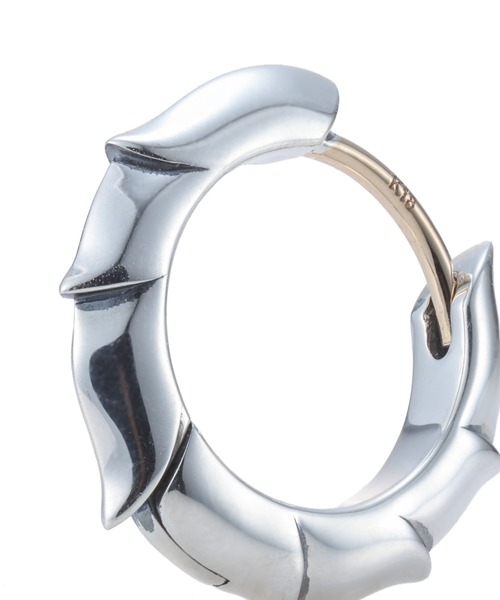 LION HEART（ライオンハート）の「“HOWL”クラッチピアス（タテガミ）/シルバー925【LION HEART / ライオンハート】（ピアス（片耳用）・メンズ・シルバー・ONE SIZE）」の6枚目の写真