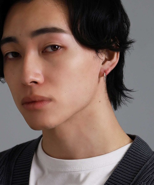 LION HEART（ライオンハート）の「“HOWL”クラッチピアス（タテガミ）/シルバー925【LION HEART / ライオンハート】（ピアス（片耳用）・メンズ・シルバー・ONE SIZE）」の19枚目の写真