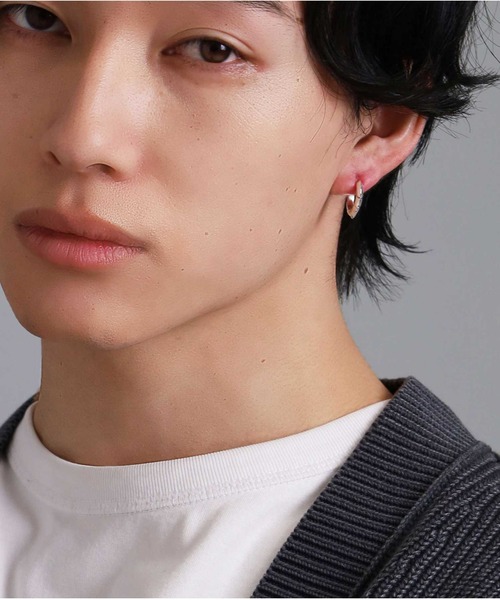 LION HEART（ライオンハート）の「“HOWL”クラッチピアス（タテガミ）/シルバー925【LION HEART / ライオンハート】（ピアス（片耳用）・メンズ・シルバー・ONE SIZE）」の18枚目の写真