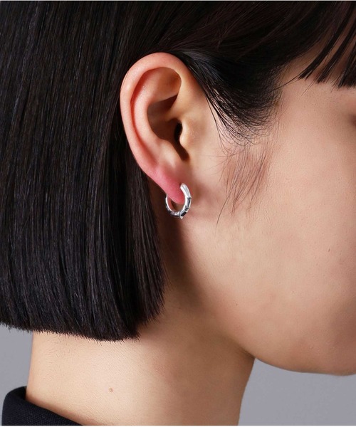 LION HEART（ライオンハート）の「“HOWL”クラッチピアス（タテガミ）/シルバー925【LION HEART / ライオンハート】（ピアス（片耳用）・メンズ・シルバー・ONE SIZE）」の15枚目の写真