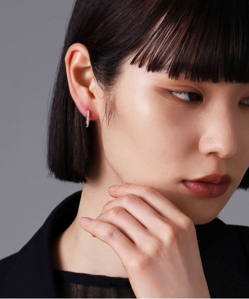 LION HEART（ライオンハート）の「“HOWL”クラッチピアス（タテガミ）/シルバー925【LION HEART / ライオンハート】（ピアス（片耳用）・メンズ・シルバー・ONE SIZE）」の13枚目の写真