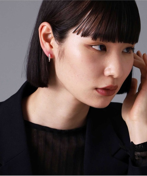 LION HEART（ライオンハート）の「“HOWL”クラッチピアス（タテガミ）/シルバー925【LION HEART / ライオンハート】（ピアス（片耳用）・メンズ・シルバー・ONE SIZE）」の11枚目の写真