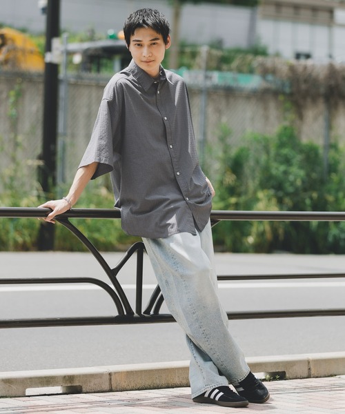 RAGEBLUE（レイジブルー）の「TRブロード/アソートチェックシャツ（シャツ/ブラウス・メンズ・グレー系その他/ブルー系その他/ホワイト系その他/ベージュ系その他・MEDIUM/FREE）」の5枚目の写真