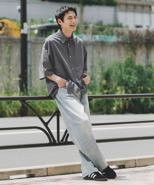 RAGEBLUE（レイジブルー）の「TRブロード/アソートチェックシャツ（シャツ/ブラウス・メンズ・グレー系その他/ブルー系その他/ホワイト系その他/ベージュ系その他・MEDIUM/FREE）」の6枚目の写真