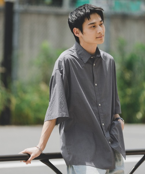 RAGEBLUE（レイジブルー）の「TRブロード/アソートチェックシャツ（シャツ/ブラウス・メンズ・グレー系その他/ブルー系その他/ホワイト系その他/ベージュ系その他・MEDIUM/FREE）」の9枚目の写真