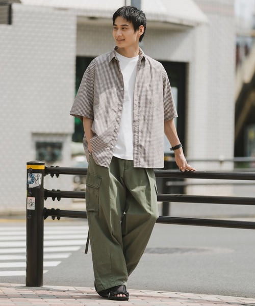 RAGEBLUE（レイジブルー）の「TRブロード/アソートチェックシャツ（シャツ/ブラウス・メンズ・グレー系その他/ブルー系その他/ホワイト系その他/ベージュ系その他・MEDIUM/FREE）」の11枚目の写真