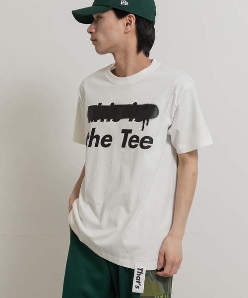 THE GOODLAND MARKET（ザグッドランドマーケット）の「That’s　RE the Tee Organic（Tシャツ/カットソー・メンズ・ブラック/ホワイト・SMALL/MEDIUM/LARGE/X-LARGE）」の5枚目の写真