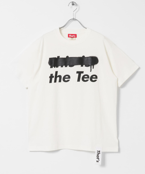 THE GOODLAND MARKET（ザグッドランドマーケット）の「That’s　RE the Tee Organic（Tシャツ/カットソー・メンズ・ブラック/ホワイト・SMALL/MEDIUM/LARGE/X-LARGE）」の9枚目の写真