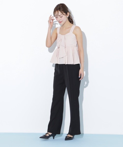 JILL by JILL STUART(ジルバイジルスチュアート)の「◇リボンペプラムブラウス(シャツ/ブラウス・レディース・ブラック/ピンク/ブルー・FREE)」の21枚目の写真
