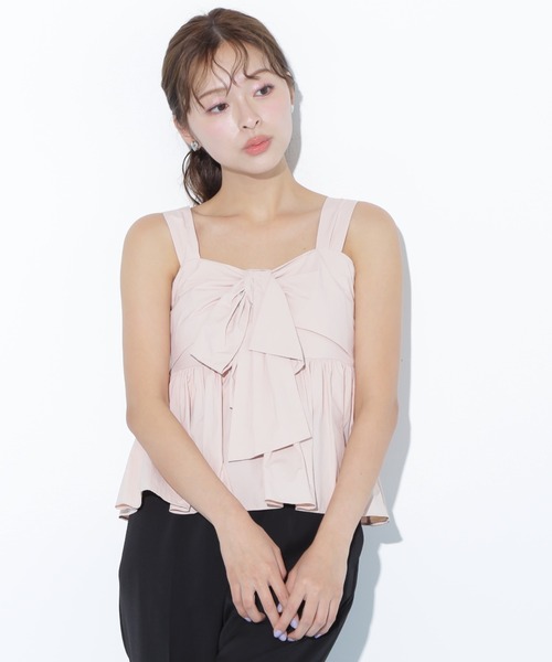 JILL by JILL STUART(ジルバイジルスチュアート)の「◇リボンペプラムブラウス(シャツ/ブラウス・レディース・ブラック/ピンク/ブルー・FREE)」の17枚目の写真