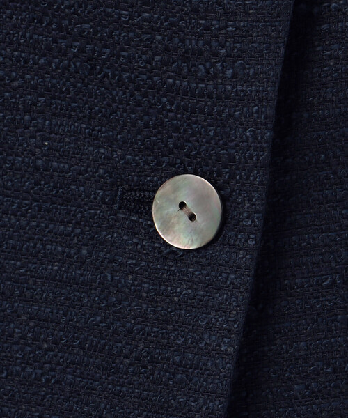 Gabardine K.T(ギャバジンケーティー)の「和紙混ツィード ボトルネックジレ(ベスト・レディース・ネイビー/ライトグレー・7号/9号/11号)」の18枚目の写真