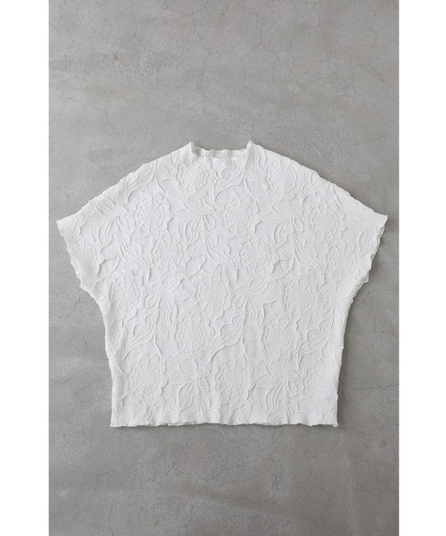 cawaii（カワイイ）の「ゆったり「楽」 彫刻花ドルマントップス（Tシャツ/カットソー・レディース・ブルー/ホワイト/ブラック・FREE）」の11枚目の写真