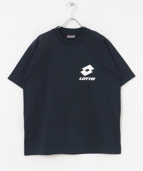 LOTTO（ロット）の「LOTTO　CLASSIC BIG T-SHIRTS（Tシャツ/カットソー・メンズ・グレー/ネイビー・MEDIUM/LARGE/X-LARGE）」の8枚目の写真