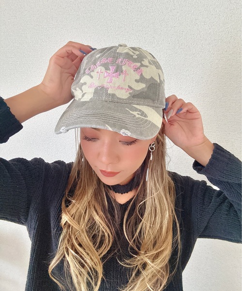 Burner(バーナー)の「【OKUOKU 0909】 ダメージ ベースボール キャップ oku-bosi-g3-14(キャップ・レディース・ブラウン系その他/グレー系その他/ブラック系その他2/ブラック系その他4/グレー系その他2/ブラウン系その他2/ベージュ系その他2/ベージュ系その他4/グリーン系その他2/グリーン系その他4/ピンク系その他4/レッド系その他2/ピンク系その他/ネイビー系2/グリーン系その他/レッド/ホワイト/ダークブラウン/ピンク/ブルー系3/ピンク系5/グレー系その他5/ピンク系その他5/ブラック/ブルー系その他3/ネイビー系5/ブルー系その他5/ライトグリーン系5/ブルー/グレー/スカイブルー系3/ブラック系その他3/ブラック系その他5/ベージュ系その他5/ブラック系その他・FREE)」の1枚目の写真