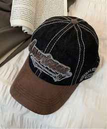 Burner（バーナー）の「【OKUOKU　0909】 ダメージ  ベースボール キャップ  oku-bosi-g3-14（キャップ）」