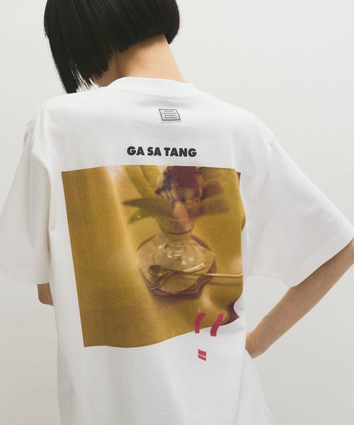 TANG TANG アダムエロペ　Tシャツ TANG TANG for ADAM ET ROPE'】別注GASATANG（Tシャツ