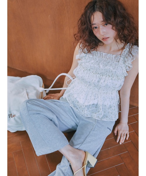 新品！リリーブラウン　スウェットわいどパンツ LILY BROWN｜【WEB限定00サイズ】スウェットワイドパンツ