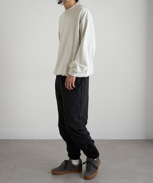 BEIMAR(ビーマー)の「【BEIMAR】ウォーターリパレントライントラックパンツ ナイロンパンツ 撥水 ゴープコア BMWB103MTP MURS(スウェットパンツ・メンズ・クリーム/ブラック/ブルー・XL/L/M/S/2XL)」の11枚目の写真
