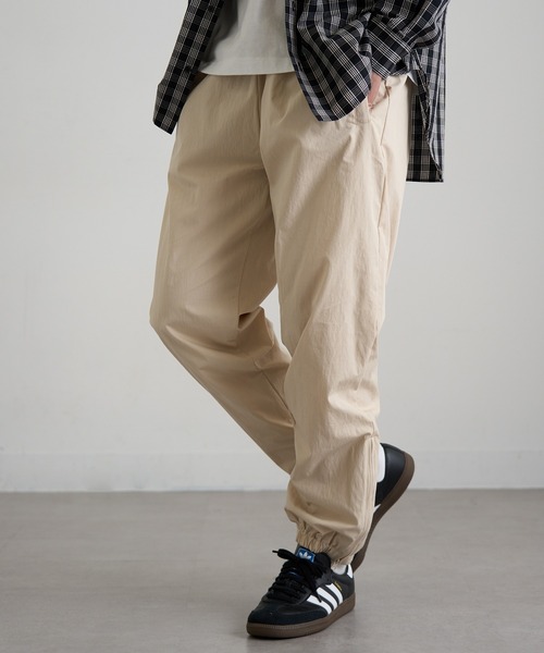 BEIMAR(ビーマー)の「【BEIMAR】ウォーターリパレントライントラックパンツ ナイロンパンツ 撥水 ゴープコア BMWB103MTP MURS(スウェットパンツ・メンズ・クリーム/ブラック/ブルー・XL/L/M/S/2XL)」の13枚目の写真