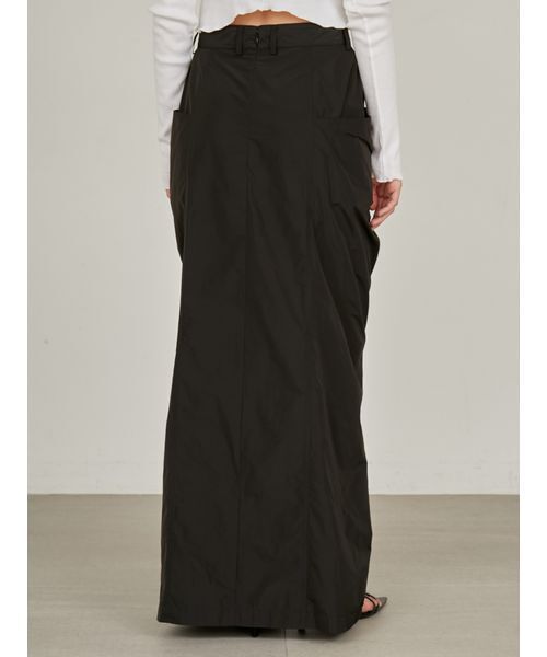 styling/（スタイリング）の「【セットアップ対応】レイヤードドレープスカート（スカート・レディース・ブラック/ライトベージュ・1/0）」の12枚目の写真