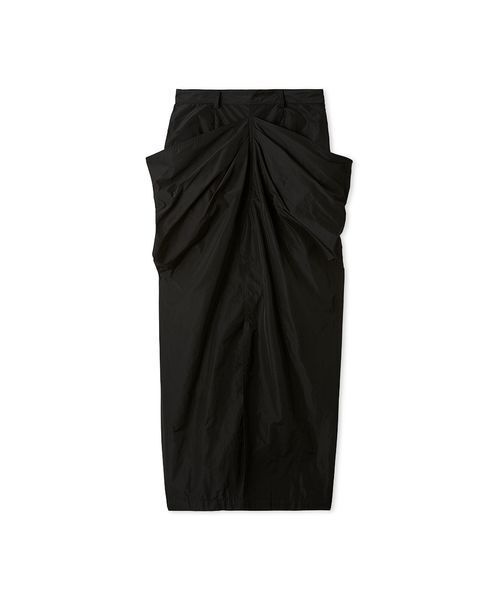 styling/（スタイリング）の「【セットアップ対応】レイヤードドレープスカート（スカート・レディース・ブラック/ライトベージュ・1/0）」の5枚目の写真