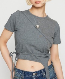 LAGUA GEM｜ラグアジェムのTシャツ/カットソー（グレー/灰色系