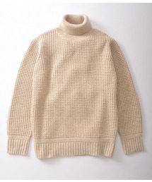 JUNRED | ハンドウォッシュメランジタートルニット(ニット/セーター)