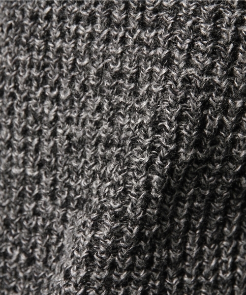 JUNRED（ジュンレッド）の「ハンドウォッシュメランジタートルニット（ニット/セーター・メンズ・グレー/ベージュ/ネイビー・SMALL/MEDIUM/LARGE）」の9枚目の写真